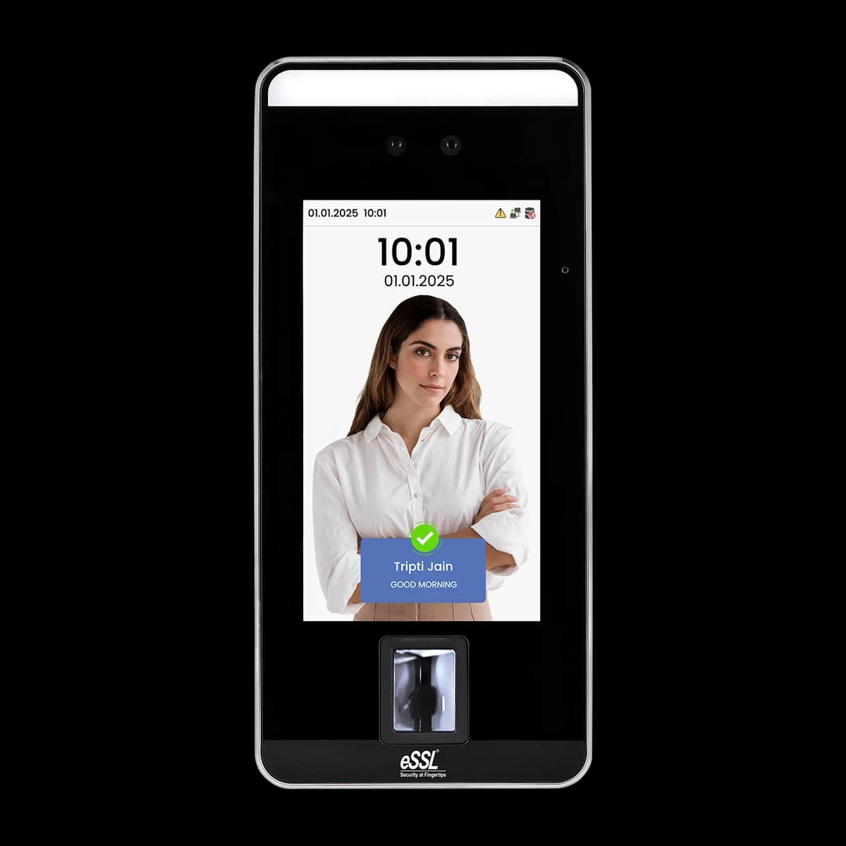 eSSL Aiface Arion face and fingerprint attendance terminal