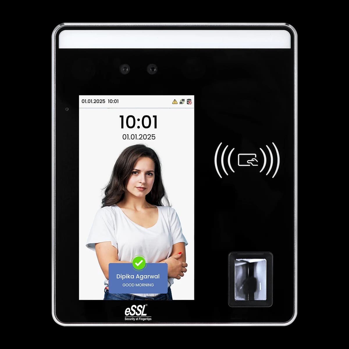 eSSL Aiface Jupiter face and fingerprint attendance terminal