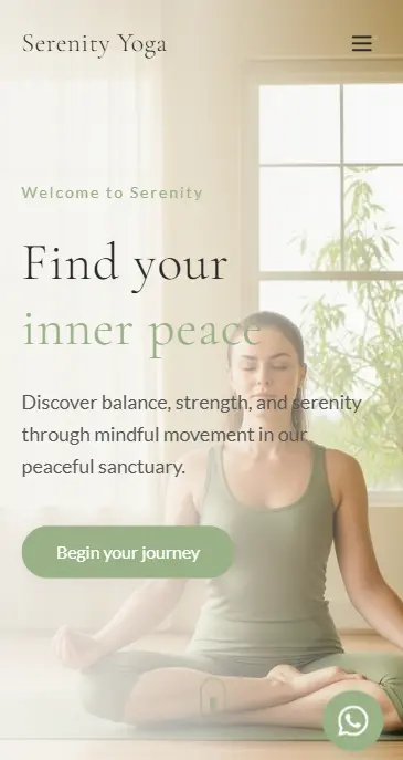 ZEN gym website template